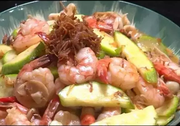 憶美食 | 肥妈私房菜：Sandy's Kitchen鲍鱼xo酱炒翠玉瓜